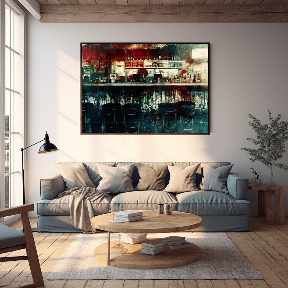 Maison アンティーク インテリアアート送料無料 B2サイズ（約51x73cm）】【lh-poster-8213】コンセプトアート レトロ