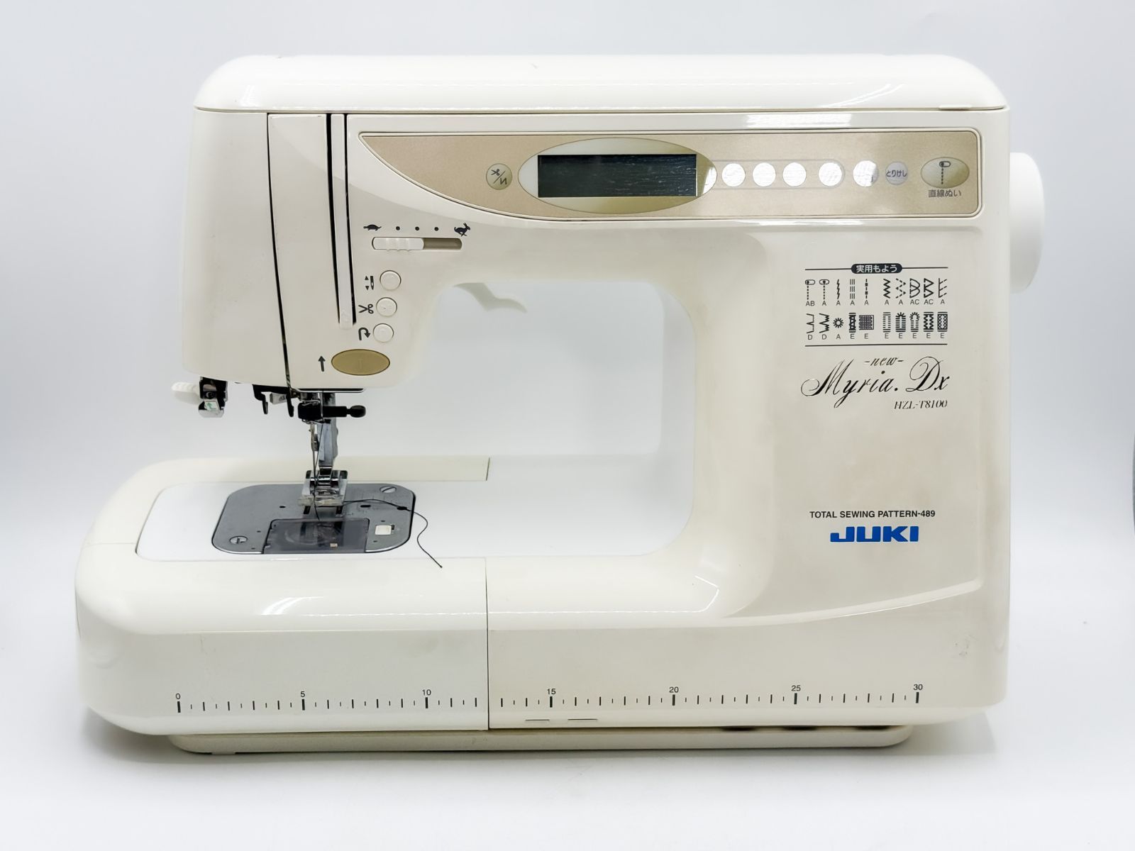 JUKI ミシン HZL T 8100 Myria Dx モデル 動作品