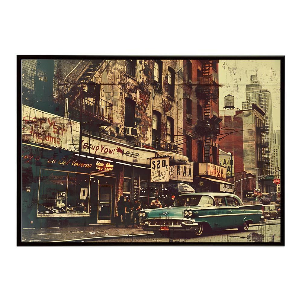 B2サイズ（約51x73cm）】【lh-poster-8282】コンセプトアート レトロ