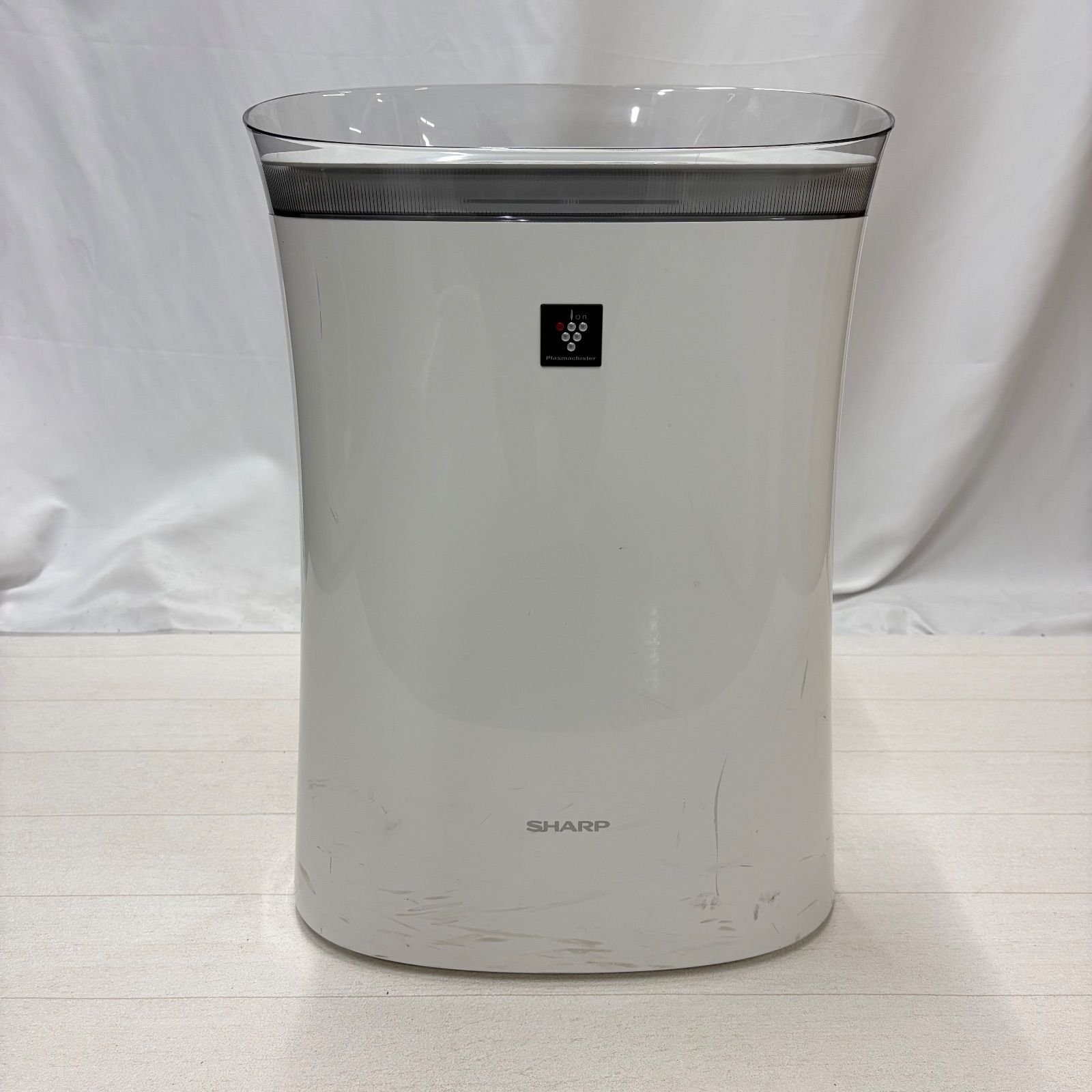 SHARP 空気清浄機 FU-H50-W 19年製 ホワイト 白 - メルカリ