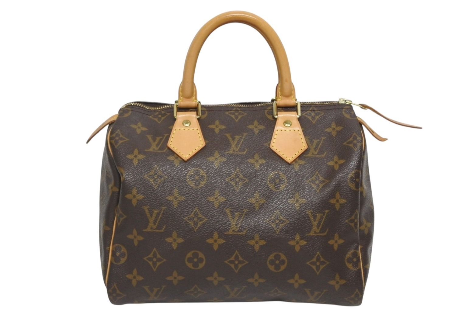 LOUIS VUITTON ルイヴィトン スピーディー25 ハンドバック M 41528 モノグラム PVC レザー 4 b 010212