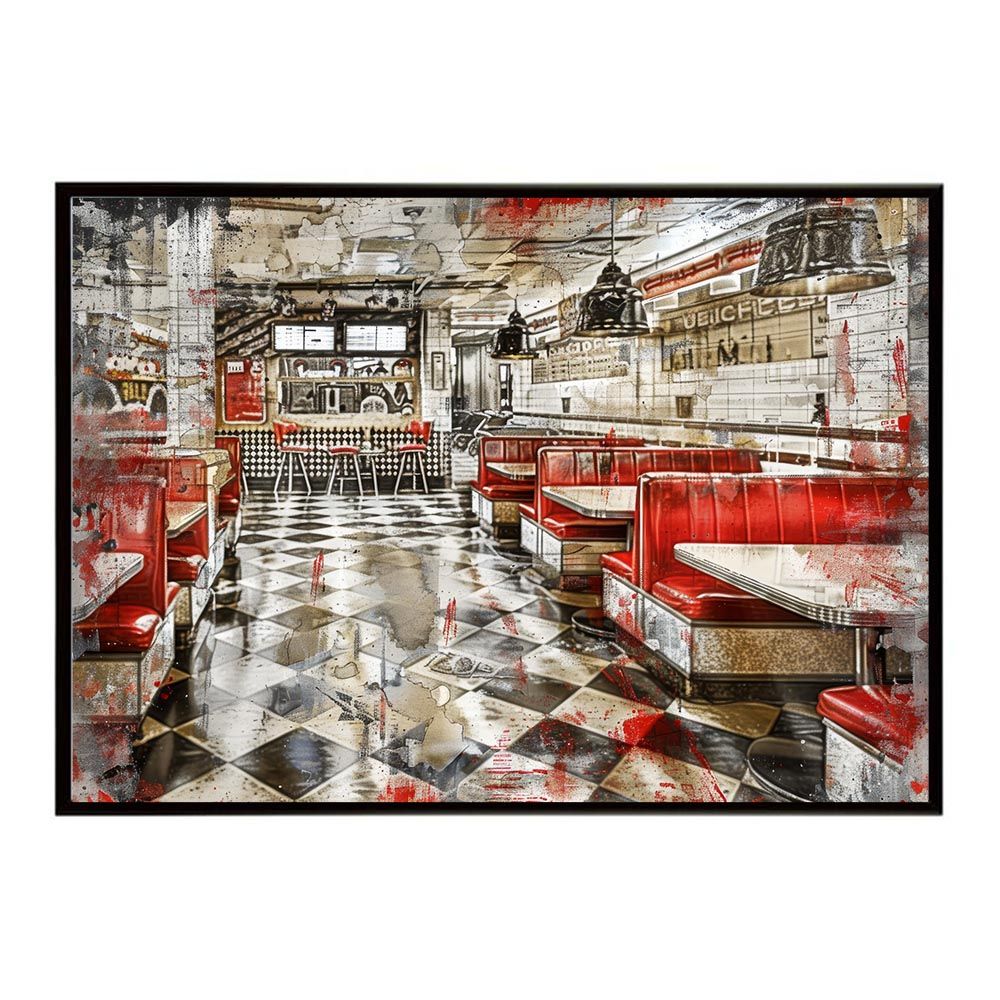 A2サイズ（約42x59cm）】【lh-poster-8287】コンセプトアート レトロ