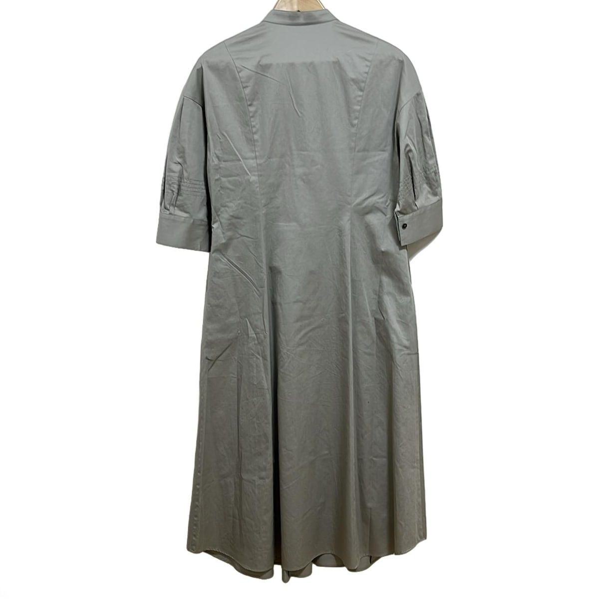 ebure(エブール) ワンピース サイズ36 S レディース - ライトグレー 七