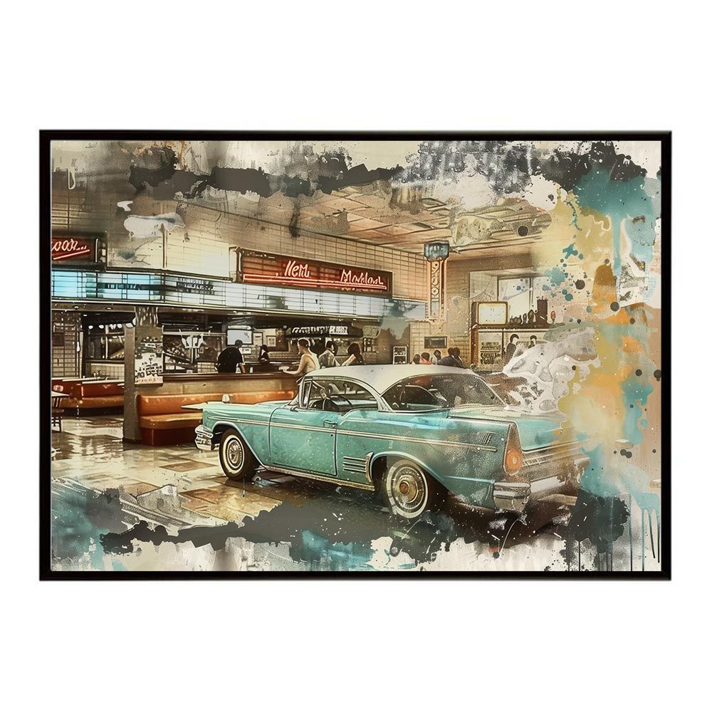 A4サイズ（約21x30cm）】【lh-poster-8289】コンセプトアート レトロ