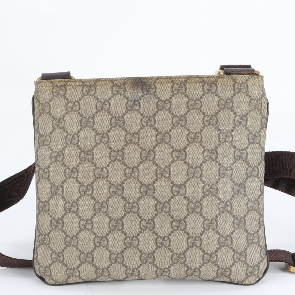 グッチ GG スプリーム レザー ショルダーバッグ 斜め掛け メッセンジャー ビジネス 通勤 201538 トート メンズ ERE CX 10-8