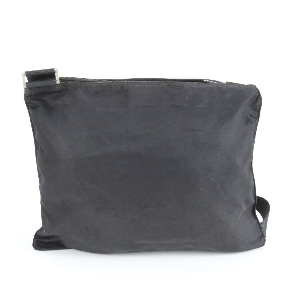 プラダ テスート ナイロン 三角ロゴ ショルダーバッグ 斜め掛け メッセンジャー 通勤 ブラック 黒 メンズ RRM CY 10-8