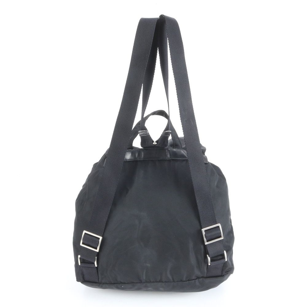 極美品 プラダ テスート ナイロン 三角ロゴ レザー リュックサック