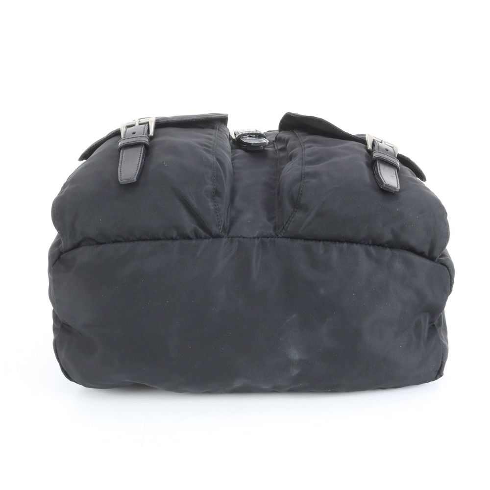 極美品 プラダ テスート ナイロン 三角ロゴ レザー リュックサック