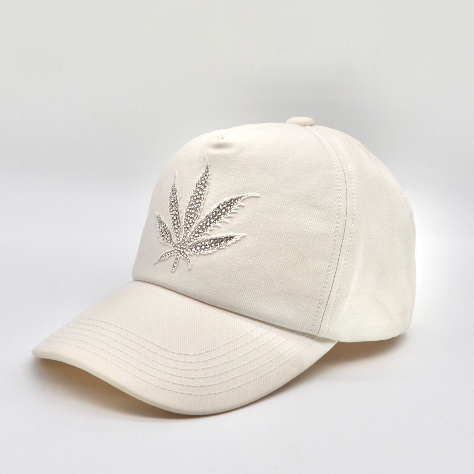 lucien pellet-finest リーフ キャップ スワロフスキー ホワイト