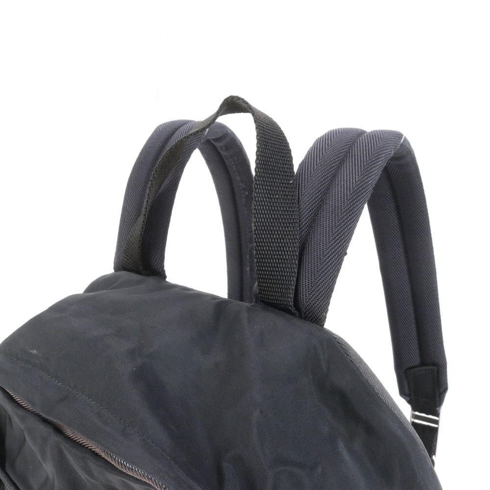 プラダ テスート ナイロン トライアングルロゴ リュックサック ショルダー バッグ ビジネス ブラック 黒 メンズ EEM DA 32-5