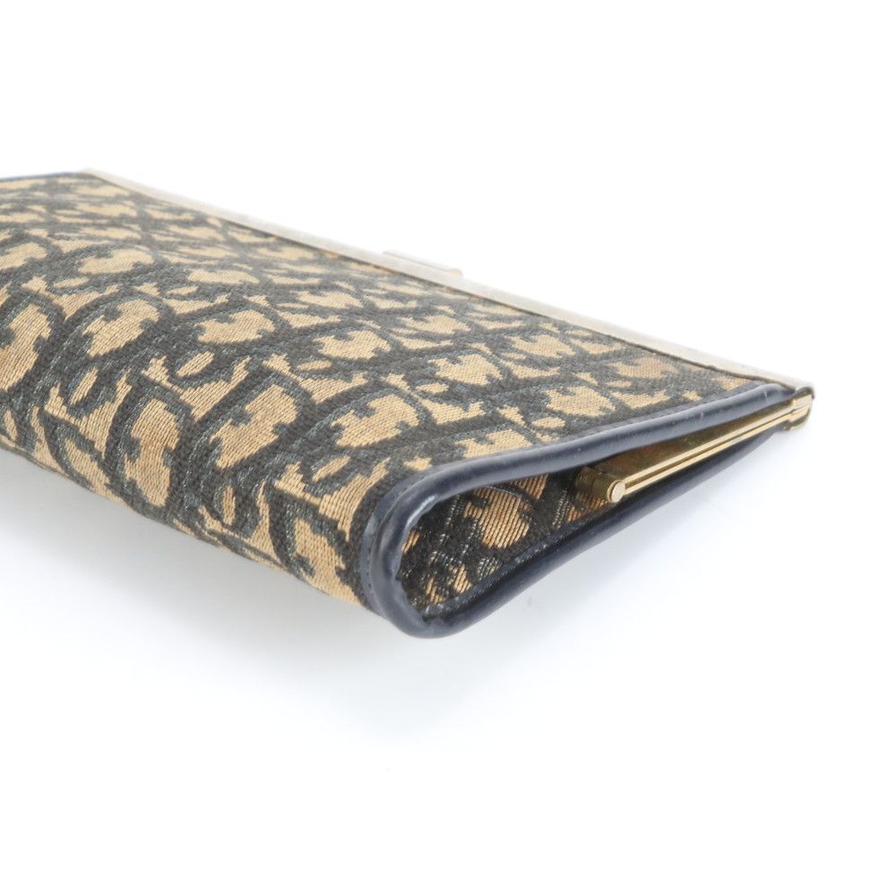 美品 ヴィンテージ クリスチャンディオール トロッター がま口