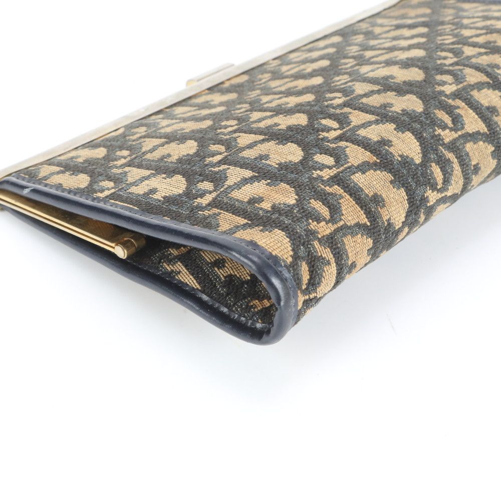 美品 ヴィンテージ クリスチャンディオール トロッター がま口