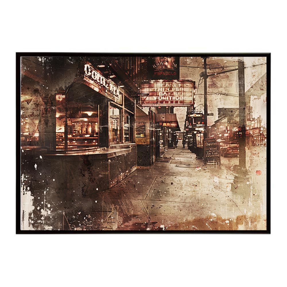 A2サイズ（約42x59cm）】【lh-poster-8304】コンセプトアート レトロ