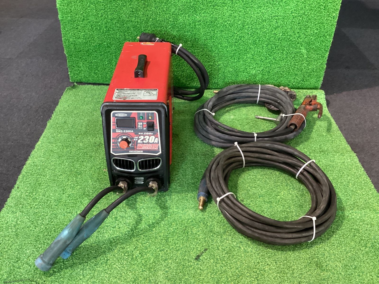 BM 2-230 DA デジタルインバーター直流溶接機 アース ホルダー 延長コード付 シ-52