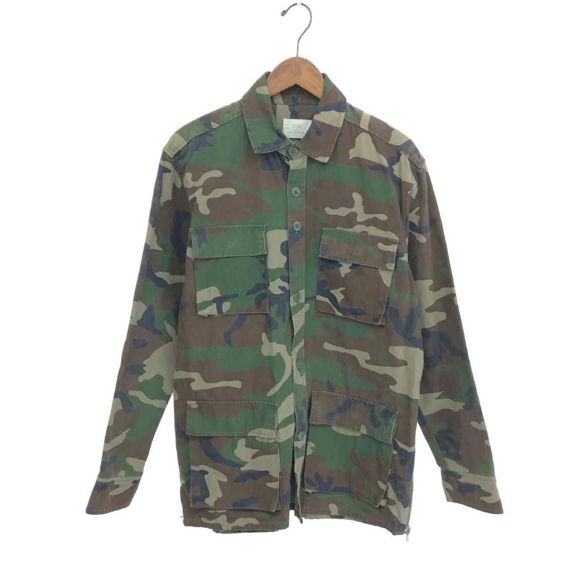 FEAR OF GOD フィアオブゴッド ミリタリージャケット サイズ:S M-65 フィールドジャケット カモフラ    グリーン メンズ / 243001003515 FEAR OF GOD フィアオブゴッド ミリタリージャケット サイズ:S M-65