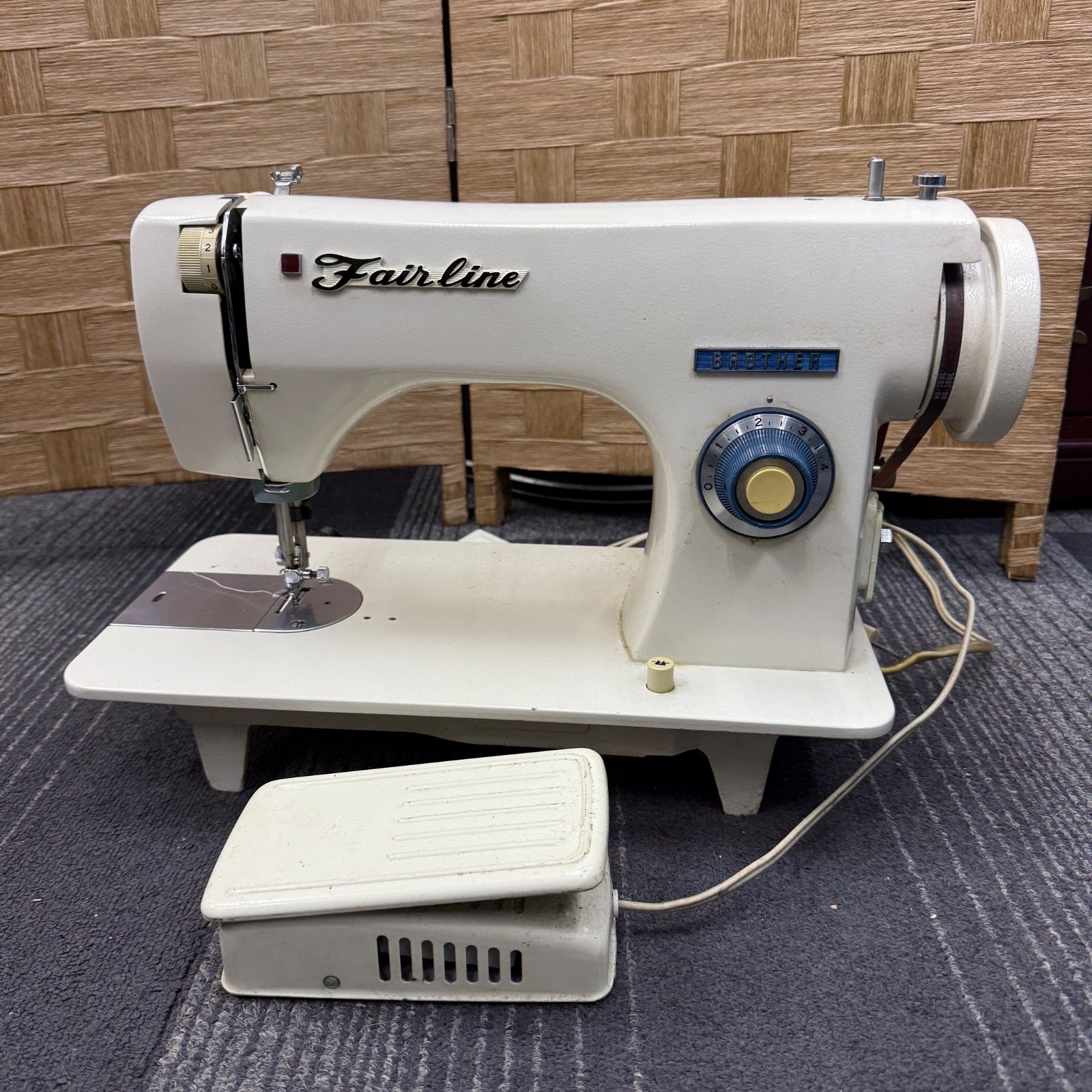 ブラザー ミシン フェアライン fairline 動作未