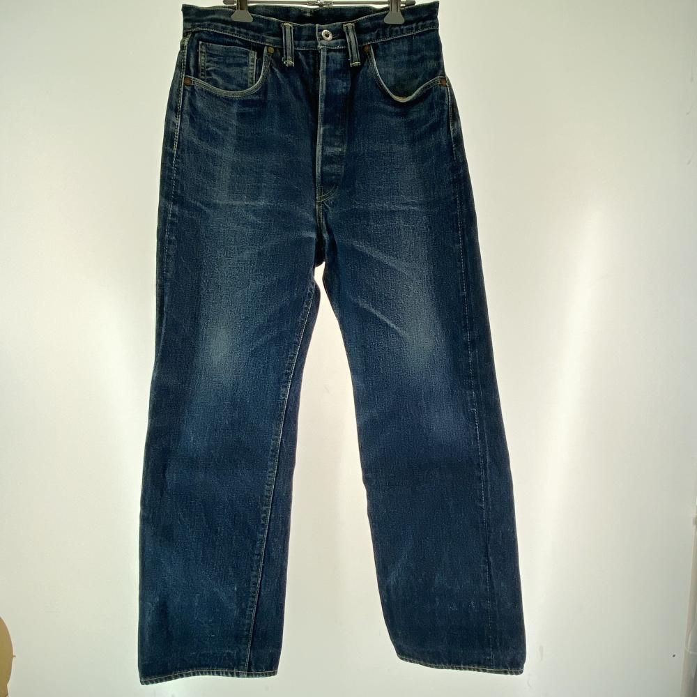 中古】TCB Jeans 40's Jeans ダークブルー W32 デニムパンツ ティー