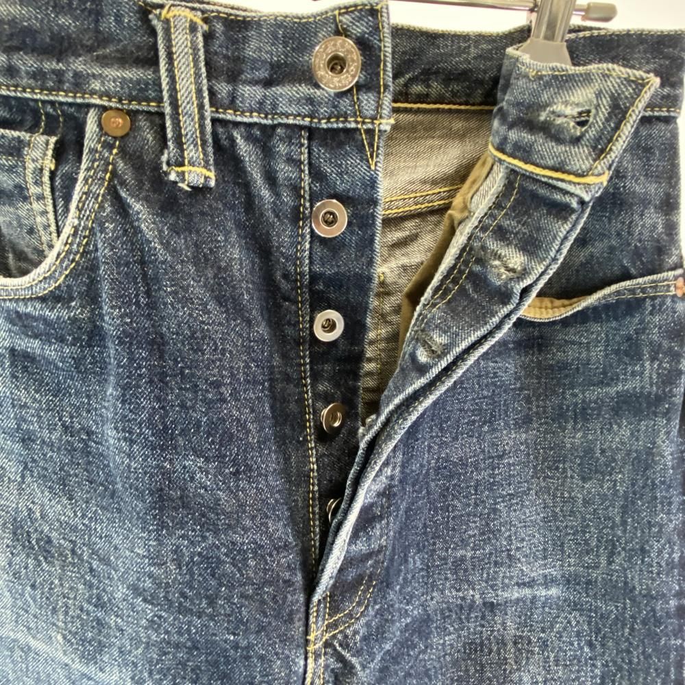 中古】TCB Jeans 40's Jeans ダークブルー W32 デニムパンツ ティー