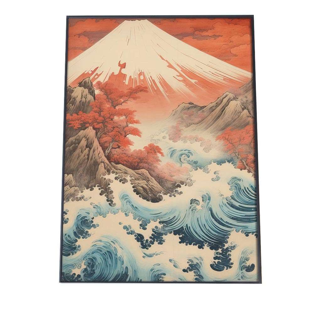 A1サイズ（約59x84cm）】【lh-poster-830】令和の浮世絵 版画風