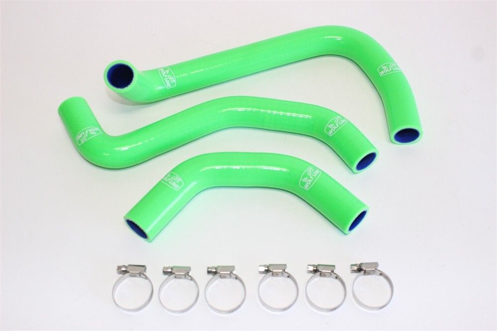 ninja ZX-10R ZX-10RR 2021-2025 以降 シリコン ラジエターホース 緑