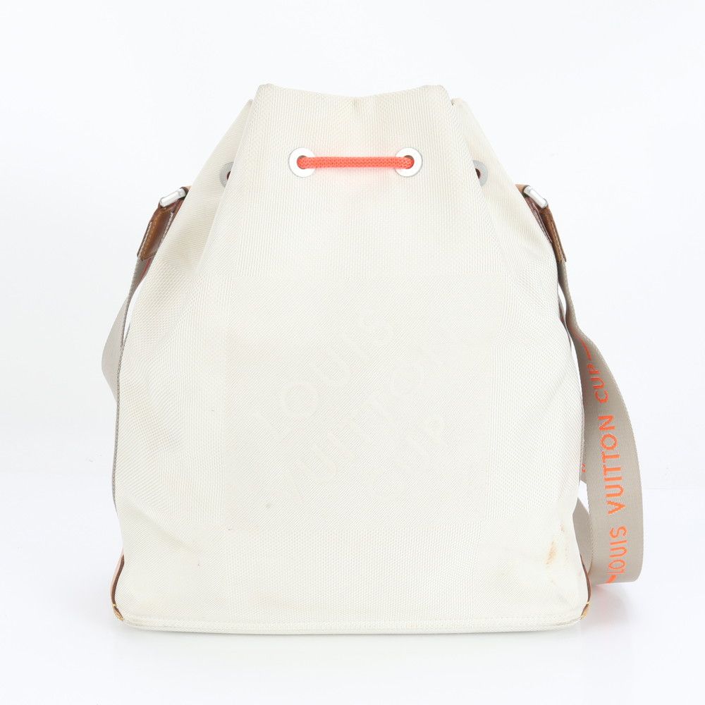 美品 ルイヴィトン ダミエ ジェアン ボランティア M80634 レザー