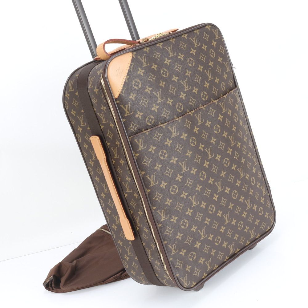 ルイヴィトン モノグラム ペガス 55 M 23294 レザー スーツケース キャリーケース バッグ 出張 旅行 メンズ RWM DD 31 1
