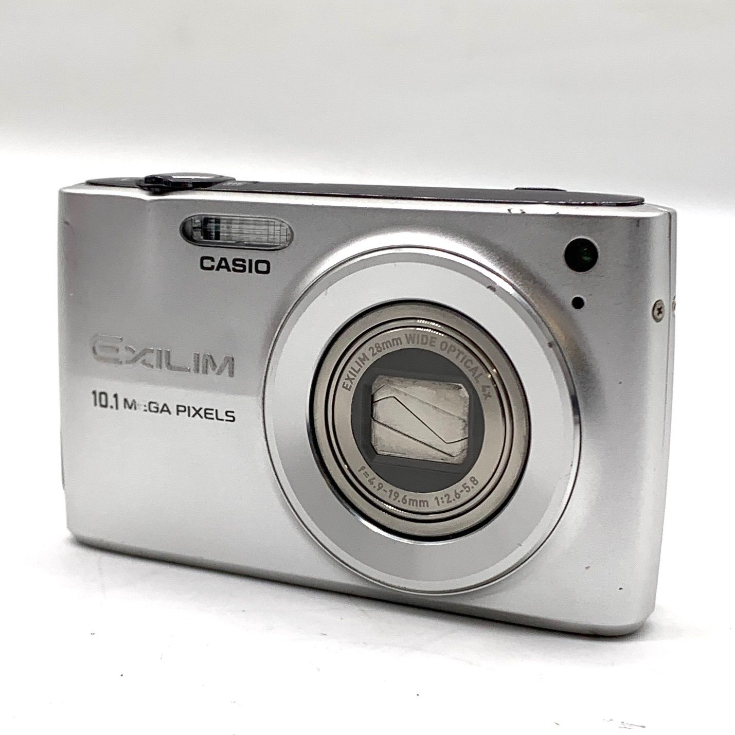 訳あり CASIO デジタルカメラ EXILIM シルバー 一式