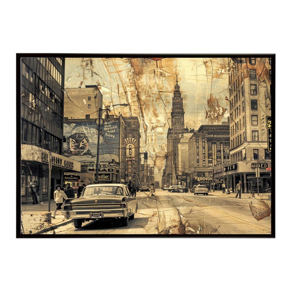 B1サイズ（約73x103cm）】【lh-poster-8389】コンセプトアート レトロ