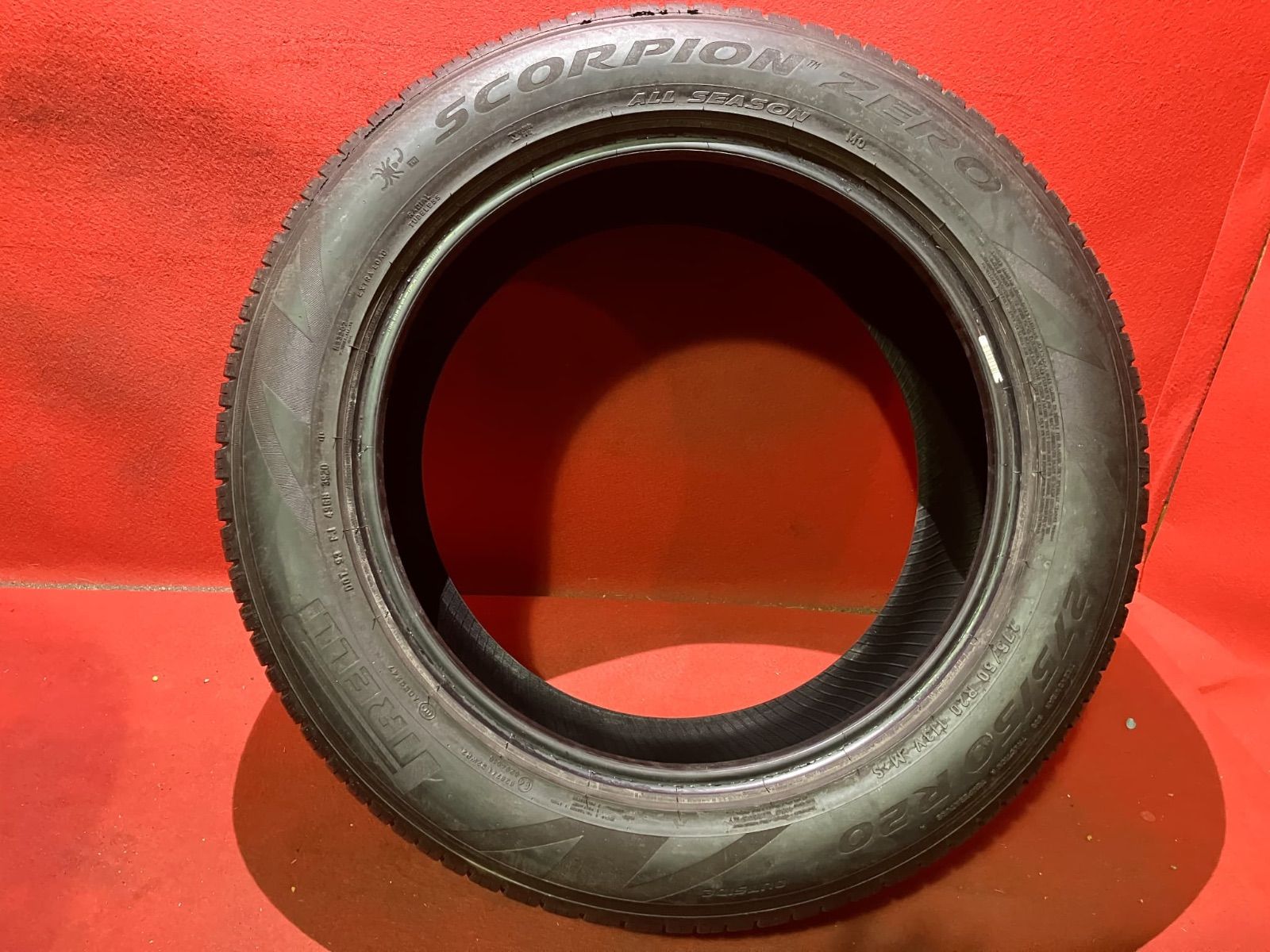  オールシーズンタイヤ 275 50 R 20 PIRELLI ZERO 4本SET 20インチ サマータイヤ ノーマルタイヤ