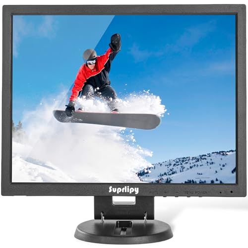 14インチ TFT LCD 防犯CCTVモニター 1024 x 768 4 3 解像度 ディスプレイスクリーン HDMI VGA BNC AV入力 リモコン 内蔵スピーカー付属 監視カメラ DVR PC用 4604 acaa