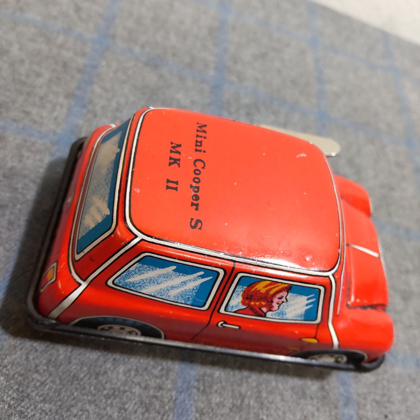 MINI COOPER ブリキ、ミニカー(小) 現品 ICHIKO MINI COOPER ブリキミニカー : ミニマルヤマ - 通販