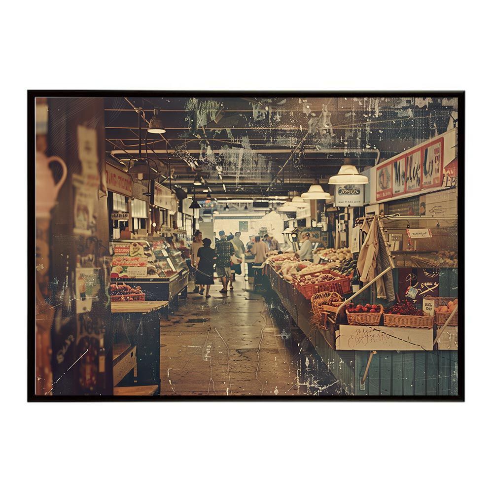 B 約73 x 103 cm lh-poster-8429 コンセプトアート レトロ アメリカ アメリカン ダイナー 1980 1970 1960 ポスター インテリア ネガ フィルム シャビー 古い アーカイブ アート モダン