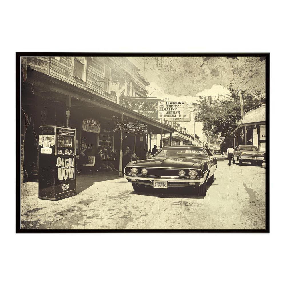 A 約42 x 59 cm lh poster 8430 コンセプトアート レトロ アメリカ アメリカン ダイナー 1980 1970 1960 ポスター インテリア ネガ フィルム シャビー 古い アーカイブ フォト アート モダン