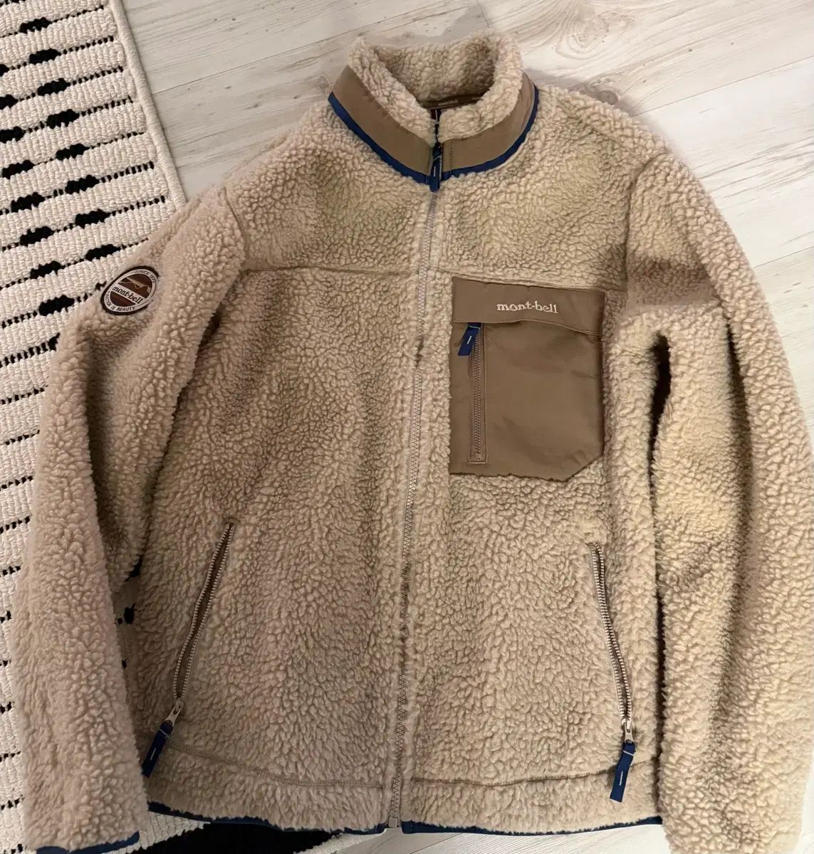 モンベル ボア フリース ジャケット 100