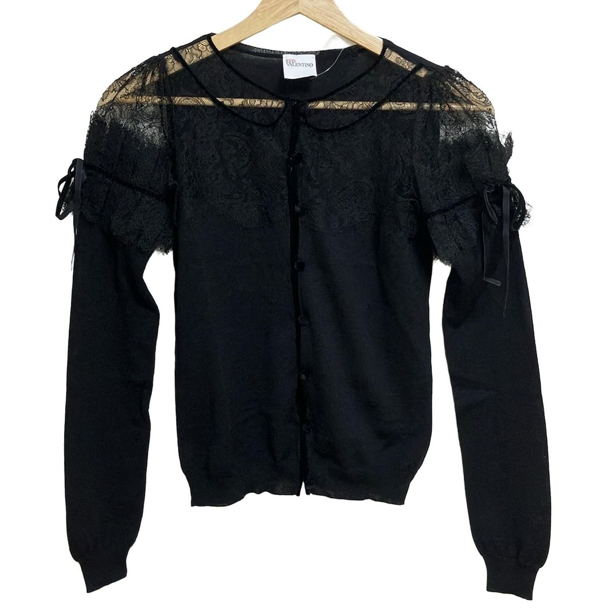 RED VALENTINO(レッドバレンチノ) カーディガン サイズXS レディース