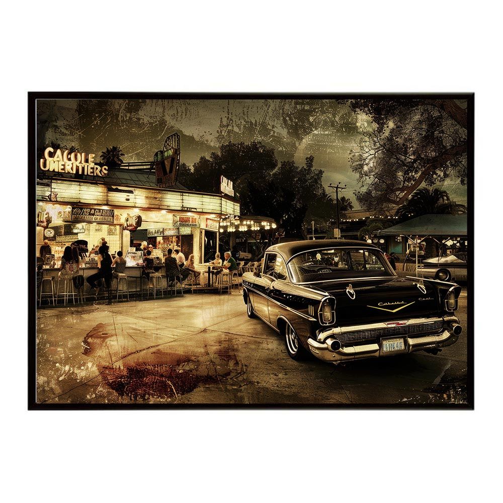 B2サイズ（約51x73cm）】【lh-poster-8435】コンセプトアート レトロ