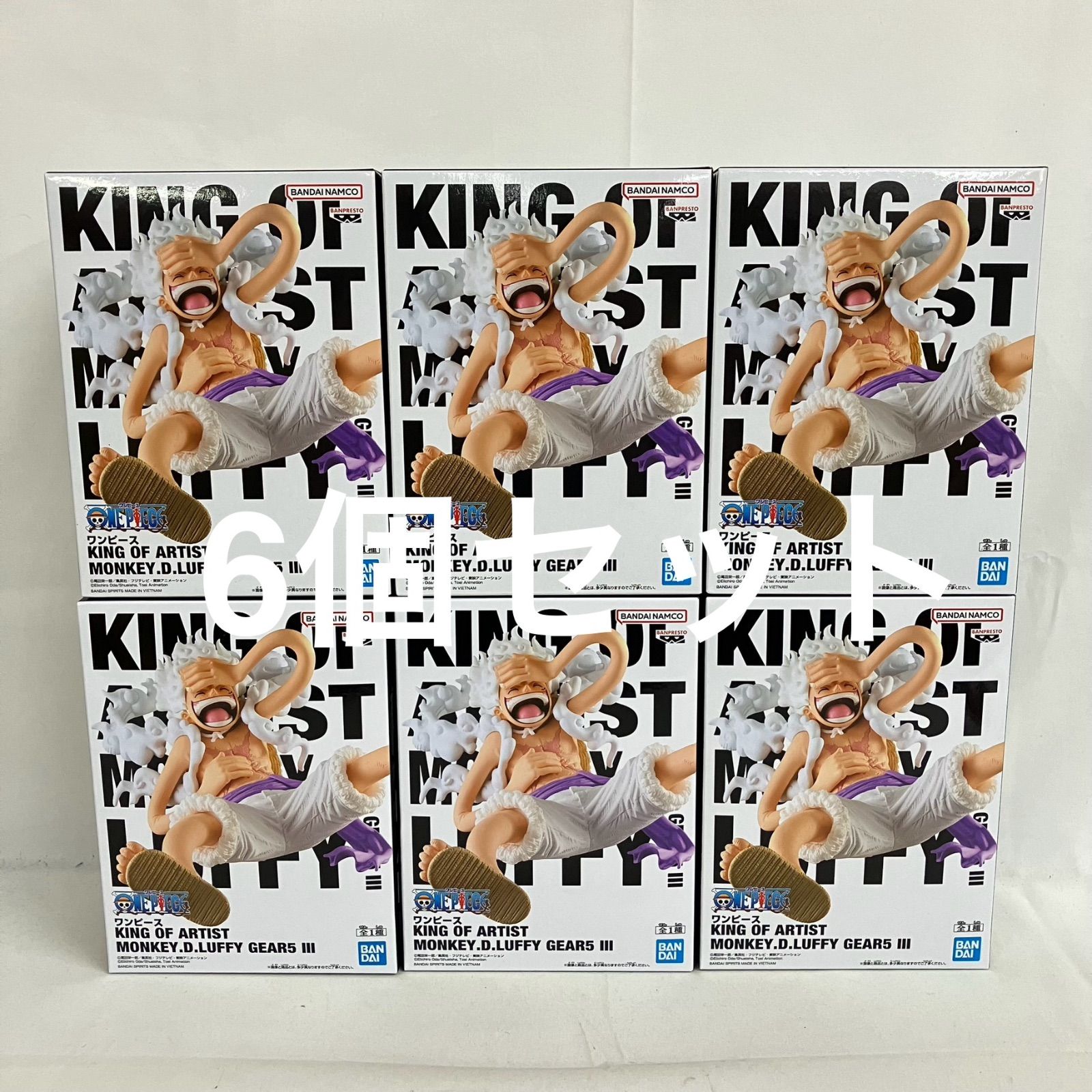 ワンピース KING OF ARTIST ルフィ ギア5 フィギュア セット SFQ 248 c 099
