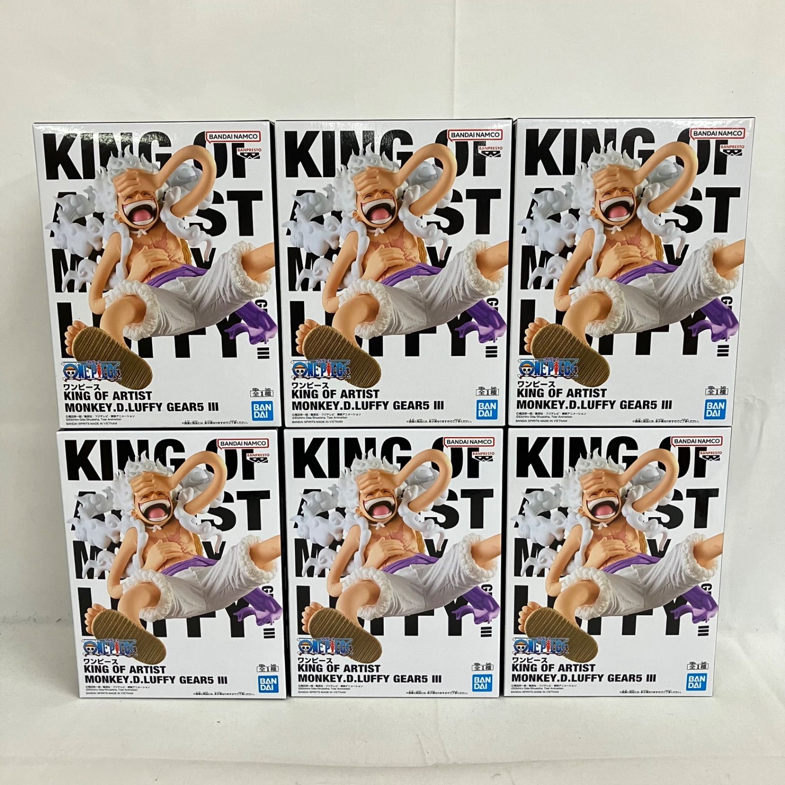 ワンピース KING OF ARTIST ルフィ ギア5 フィギュア セット SFQ 248 c 099