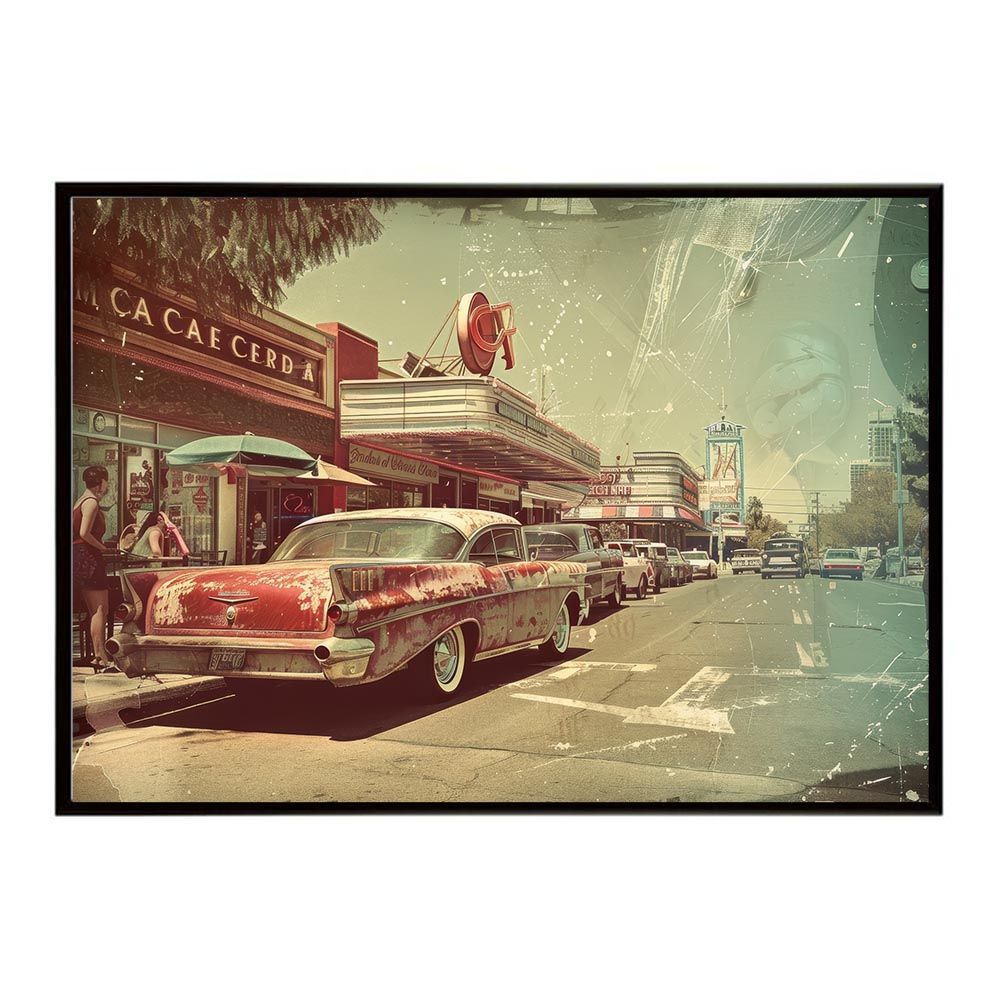 B2サイズ（約51x73cm）】【lh-poster-8441】コンセプトアート レトロ