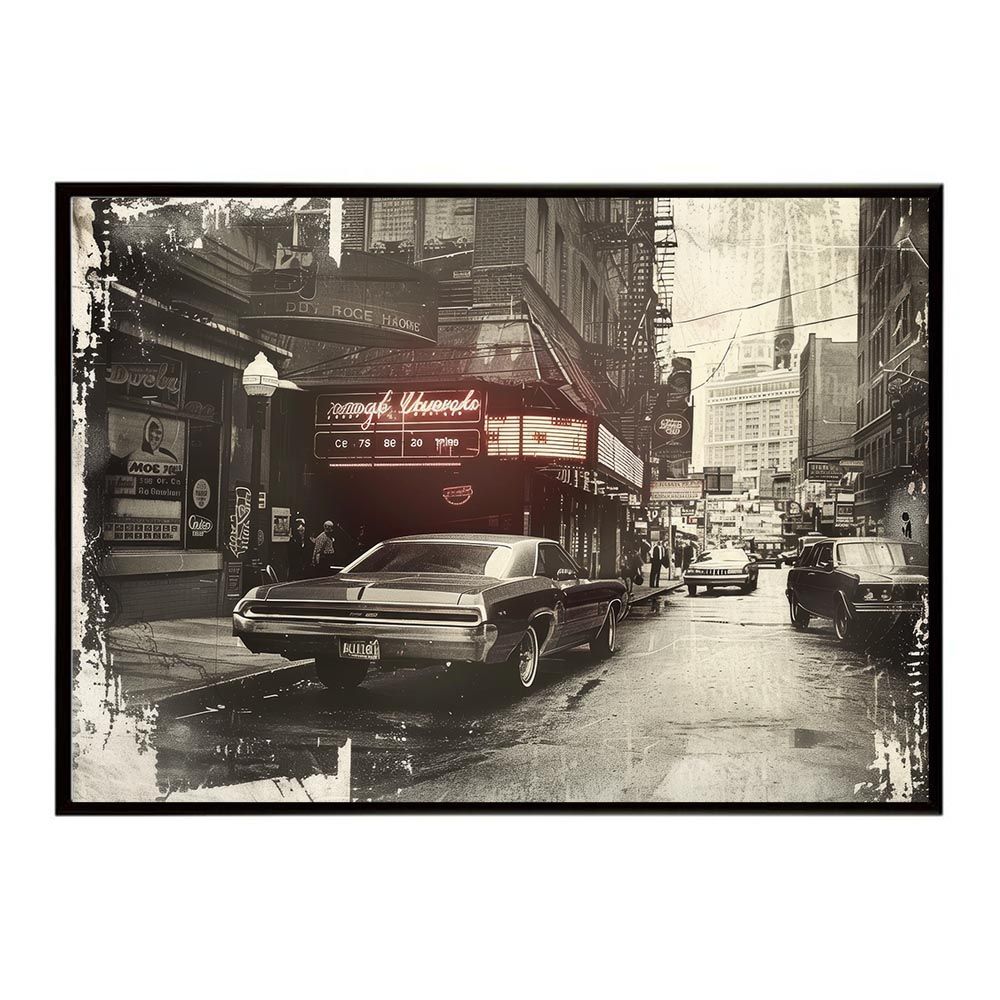 B 約73 x 103 cm lh-poster-8447 コンセプトアート レトロ アメリカ アメリカン ダイナー 1980 1970 1960 ポスター インテリア ネガ フィルム シャビー 古い アーカイブ アート モダン