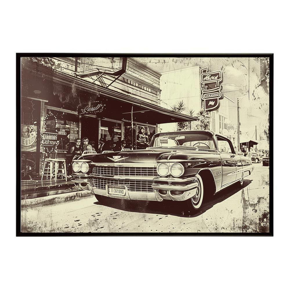 B4サイズ（約25x36cm）】【lh-poster-8451】コンセプトアート レトロ