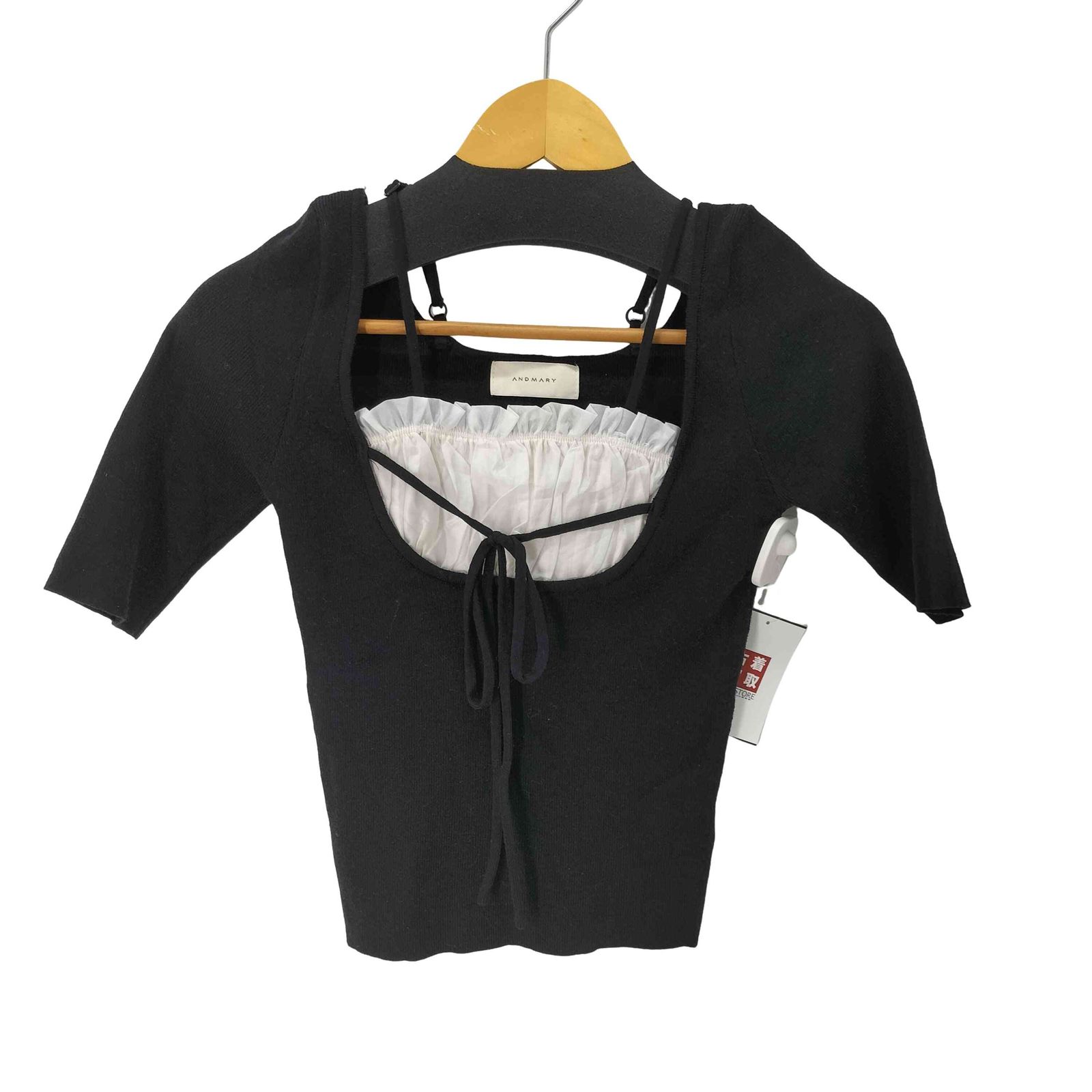 アンドマリー AND MARY mew frill tops レディース FREE ショップ アンドマリー AND MARY mew frill tops レディース FREE ショップ
