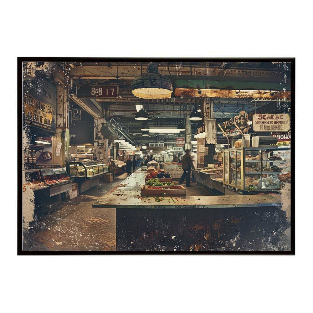 B2サイズ（約51x73cm）】【lh-poster-8469】コンセプトアート レトロ