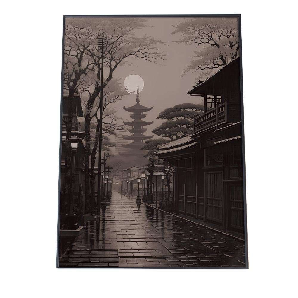 A4サイズ（約21x30cm）】【lh-poster-847】令和の浮世絵 版画風