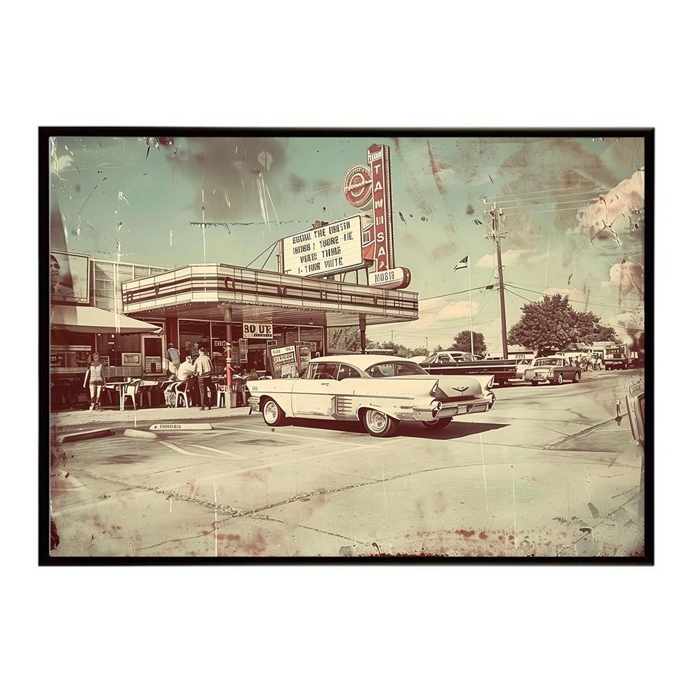 A2サイズ（約42x59cm）】【lh-poster-8471】コンセプトアート レトロ