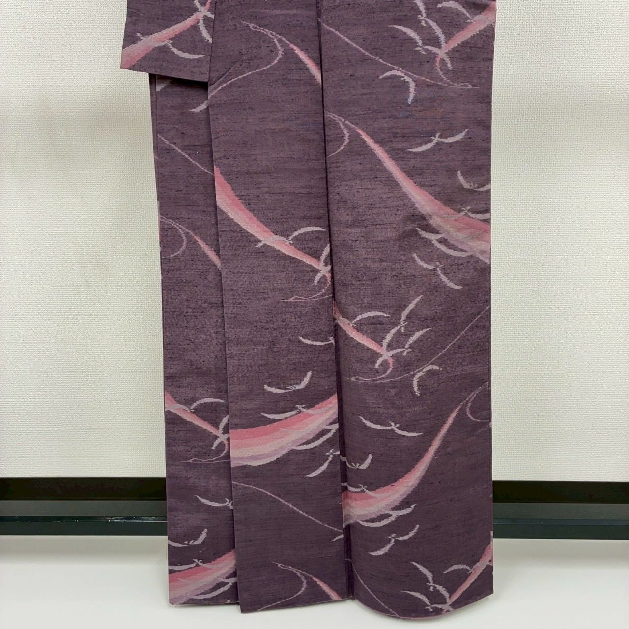 紬 正絹 色味の良い 素敵な絣 袷 着物 MK-2106 - メルカリ