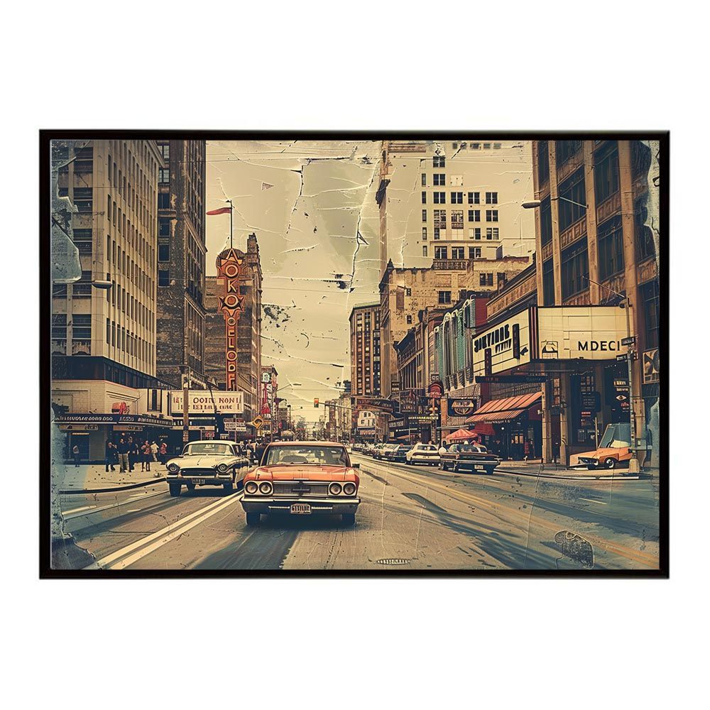 B4サイズ（約25x36cm）】【lh-poster-8476】コンセプトアート レトロ