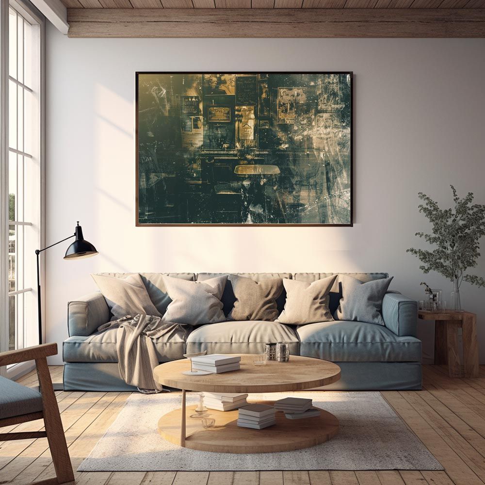 B2サイズ（約51x73cm）】【lh-poster-8213】コンセプトアート レトロ