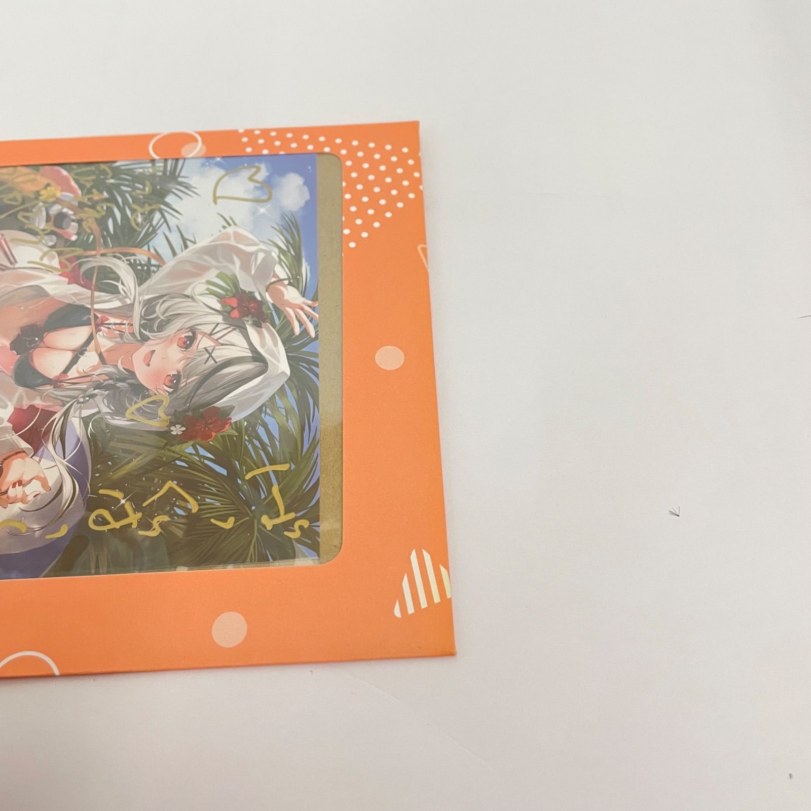 瀬戸店】ホロライブ 沙花叉クロヱ 誕生日記念2022 箔押し複製サイン