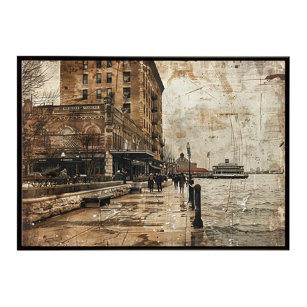 A4サイズ（約21x30cm）】【lh-poster-8486】コンセプトアート レトロ